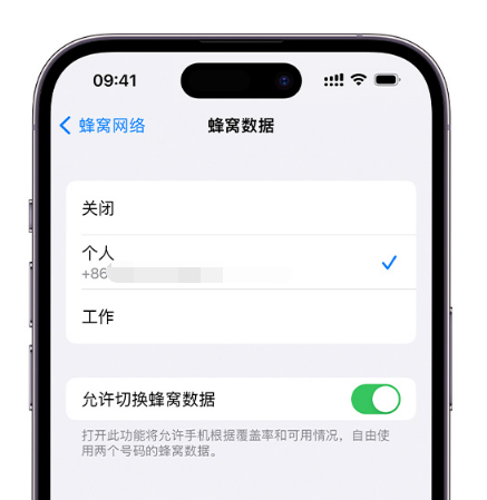 肃宁苹果维修服务分享如何在iPhone上使用双卡 